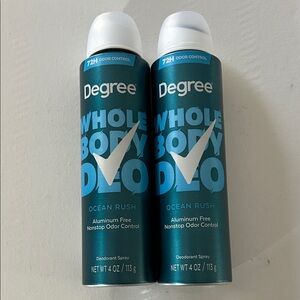 Degree While Body Deodorant Duo - Ocean Rush Scent